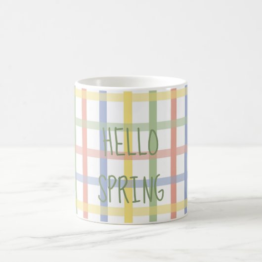 Hoppy Spring Home Décor Café Mug (Centre)