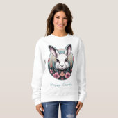 Hoppy Sweatshirt Bunny de Pâques (Devant entier)