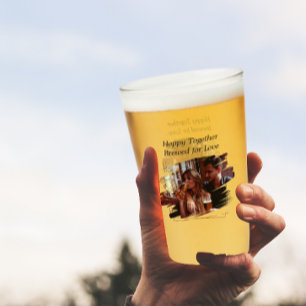 Hoppy Together gebrouwen voor Love Beer Glass Cup Glas