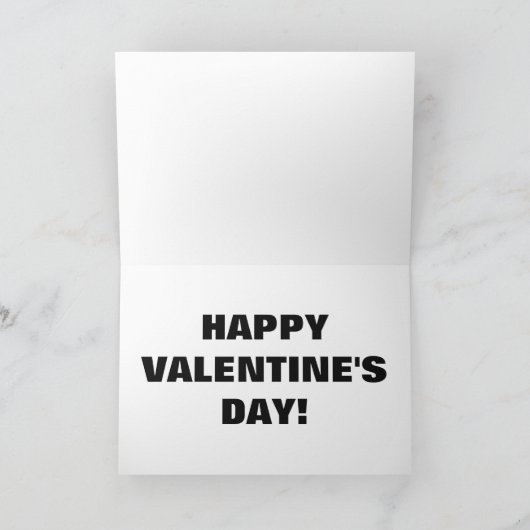 Hoppy Valentijnsdag Feestdagen Kaart (Binnen)