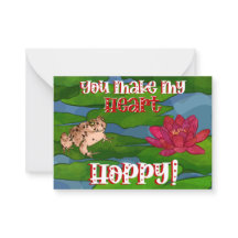 Hoppy Valentijnsdag Toad & Flower Kids Valentijnsk