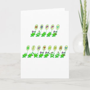 HOPPY VERJAARDAG KAART