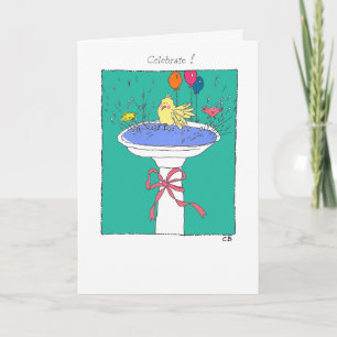 "Hoppy"-vogelkaart Kaart