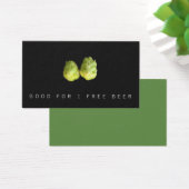 Hops Beer Brewery Ticket Visitekaartje (Bureau)
