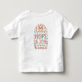 Hops & Joy Easter Shirt for Kids (Achterkant)