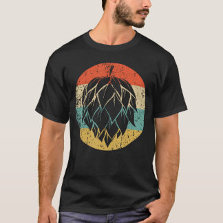 Hops Retro Stijl Ambachtelijk Bier T-shirt