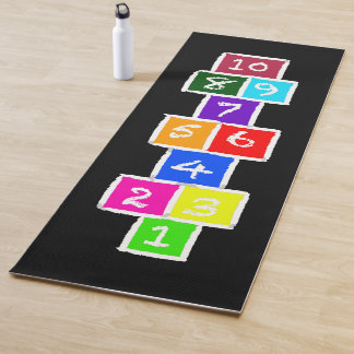 Hopscotch Yoga Mat