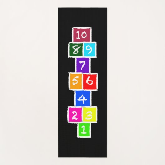 Hopscotch Yoga Mat (Voorkant)