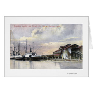 Hoquiam Lumber Mill Scene