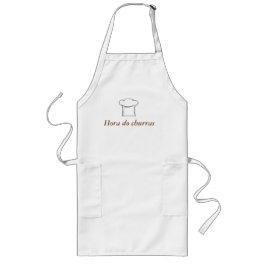 Hora do churras avental lang schort