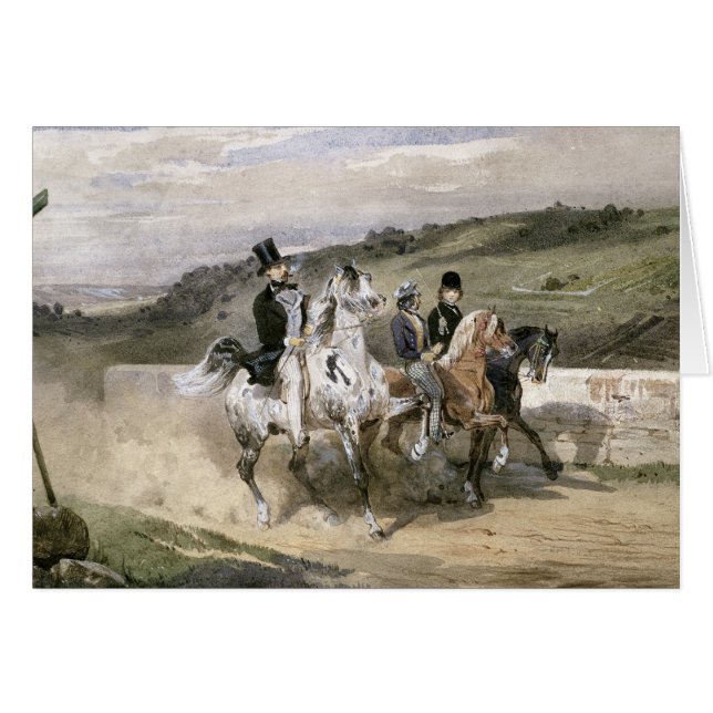 Horace Vernet et ses enfants (Devant horizontal)