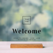 Horaires d'ouverture du logo de l'entreprise (Neutre)