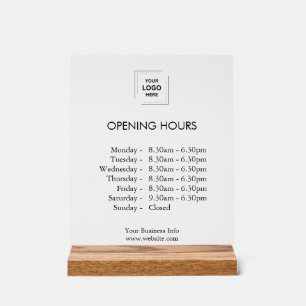 Horaires d'Ouverture Personnalisés Logo d'Entrep