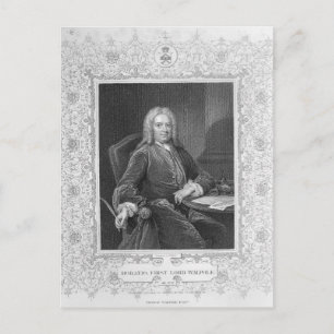 Horatio Walpole Briefkaart