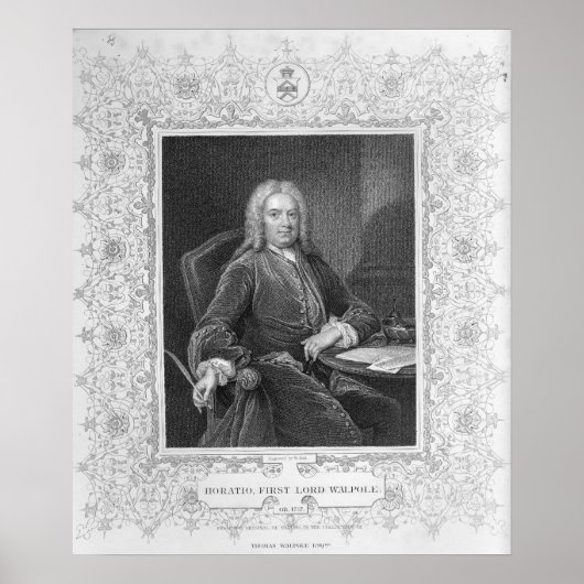Horatio Walpole Poster (Voorkant)