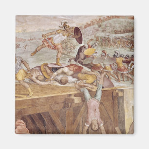 Horatius Cocles op de Subliciaanse brug Magneet