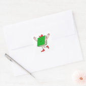 Horay Book Express Vierkante Sticker (Envelop)