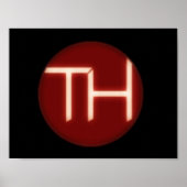 Horde bij nachtelijk poster (Voorkant)