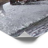 Horde chevaux, Papier poster (mat) (Coin)