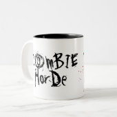Horde de Z0mBIE - tasse (Devant gauche)