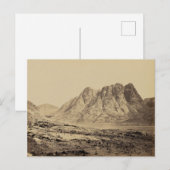 Horeb in de Sinaïwoestijn Briefkaart (Voorkant / Achterkant)