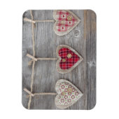 Horen over een Wooden Table Magneet (Verticaal)