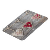 Horen over een Wooden Table Magneet (Linkerzijde)