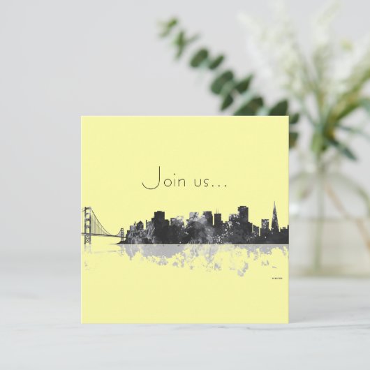 HORIZON de SAN FRANCISCO - invitation (Debout devant)