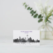 HORIZON de SEATTLE WASHINGTON - cartes de visite (Debout devant)