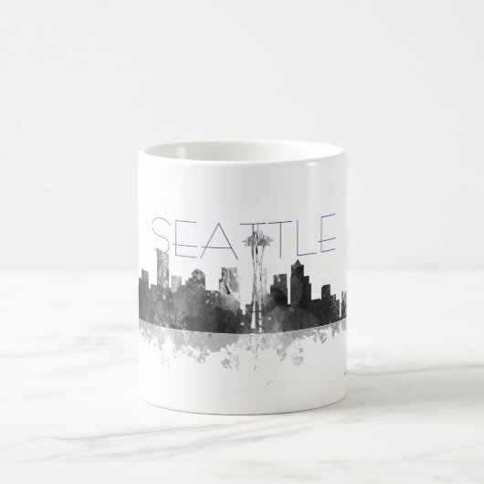 HORIZON de SEATTLE WASHINGTON - tasse potable (Centre)