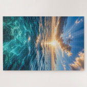 Horizon Doré Puzzle Océan (Horizontal)
