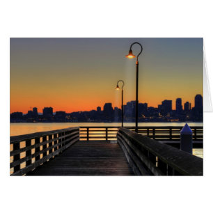 Horizon du centre de Seattle Washington