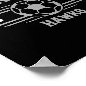 Horizon Hawks Voetbalverslag 2025  Poster (Hoek)