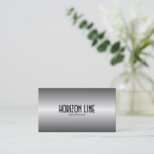 Horizon Line - Grey Visitekaartje (Staand voorkant)