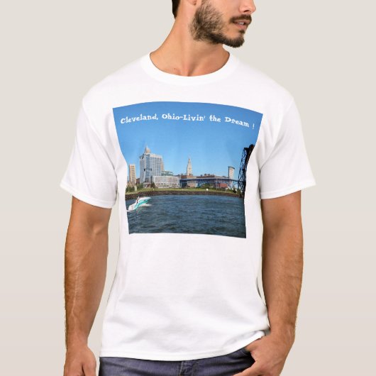 Horizon "Livin de rivière de Cleveland" le T-shirt (Devant)