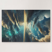 Horizon Océan Cinématique - Puzzle d'Art (Horizontal)