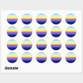 "Horizon" Ronde Sticker (Vel)