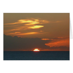 Horizon Sunset Colorful Seascape Fotografie