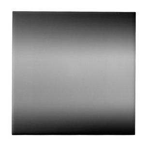 Horizon voor zwarte en witte gradiënt tegeltje