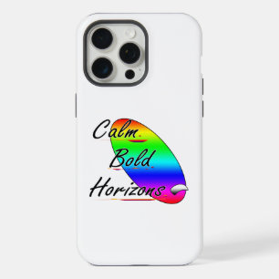 Horizons audacieux calmes de surf