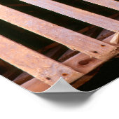 Horizontaal buisvormige vloerbedekking poster (Hoek)