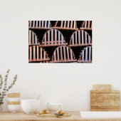 Horizontaal buisvormige vloerbedekking poster (Keuken)