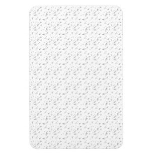 Horizontaal, grijze cloud magneet