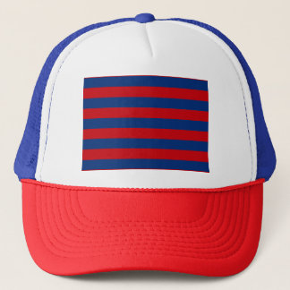 Horizontaal grote, moderne trilling trucker pet
