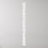 Horizontaal, Iridium, zwart Eel Pedestal Sign Poster (Voorkant)