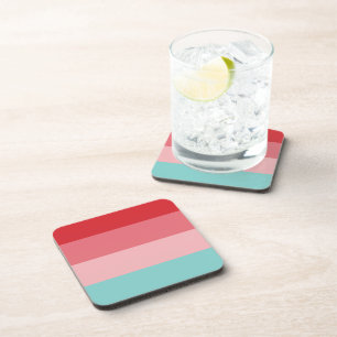 Horizontaal koelen Striped Bier Onderzetter