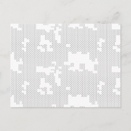 Horizontaal, Porcelein, Briefkaart van Seashell (Voorkant)