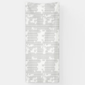 Horizontaal, Porcelein, Seashell Banner (Verticaal)