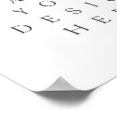 Horizontaal Poster afdrukken (Hoek)