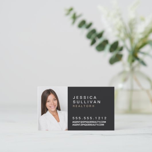 Horizontaal Visitekaartjes (Staand voorkant)